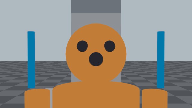 人物の顔が画面の大部分を占めている画面